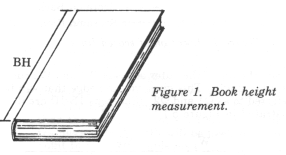  [Figure 1. Book Height Measurement] 