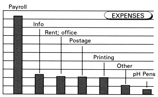 1993 Expenses Chart