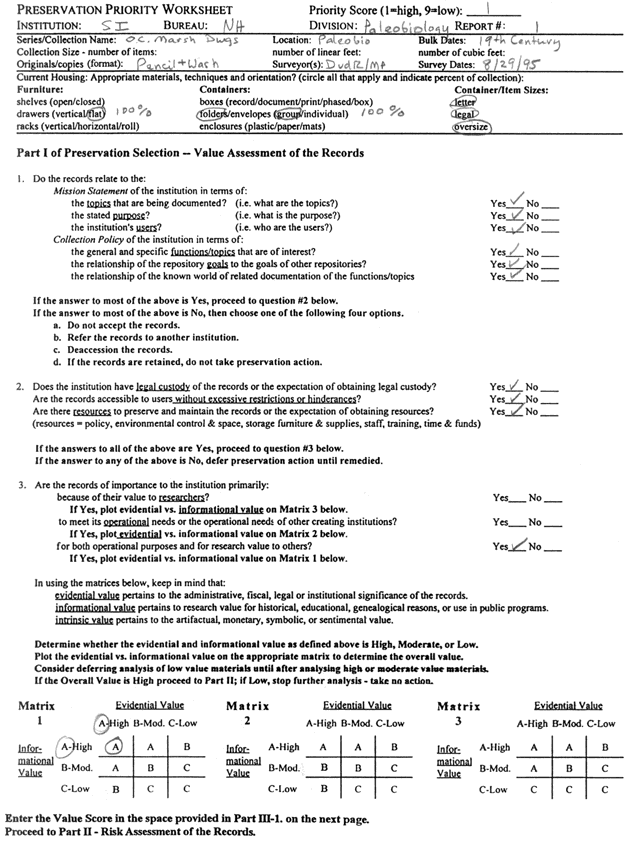 Completed Form-Recto