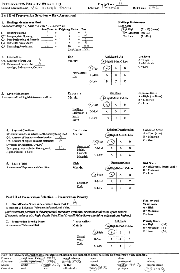 Completed Form-Verso